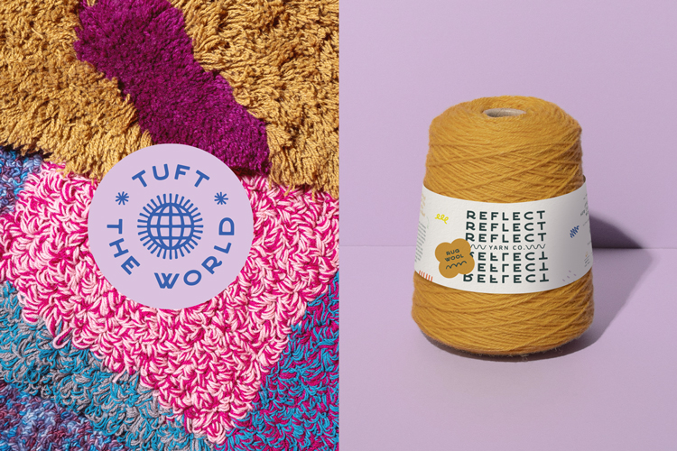 Tuft the World yarn label - Melissa McFeeters & Lucy Price